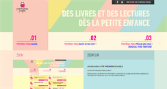 Desktop Screenshot of premierespages.fr